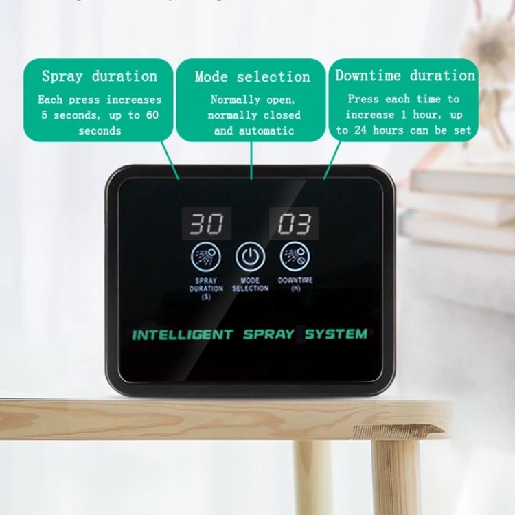 MIUS Tank Timing Spray System Plant Humidification Simulation Rainfall Intelligent Spray System - British D'sire