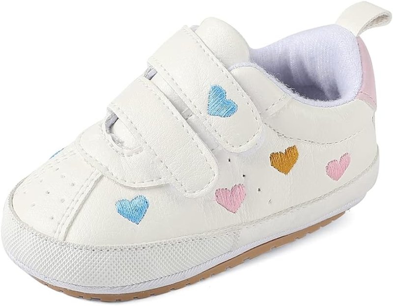 MK MATT KEELY Baby Boys Girls Soft Sole Sneakers Infant PU Leather Shoes Prewalkers - British D'sire