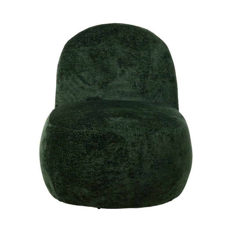 Modern Chenille Upholstered Lounge Chair - Lounge Chair - British D'sire