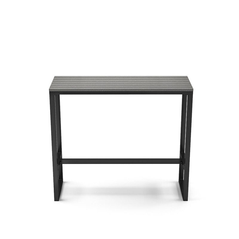 Modern Garden Bistro High Bar Table Grey - Bar Table - British D'sire