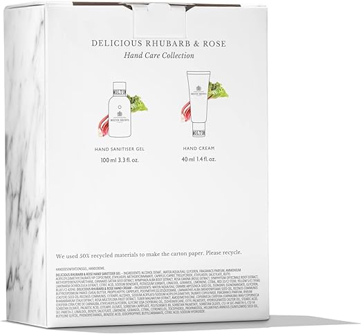 Molton Brown Delicious Rhubarb & Rose Hand Care Collection - British D'sire