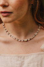 Moonstone Statement Necklace - Necklaces - British D'sire