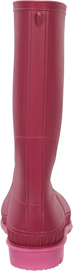 Mountain Warehouse Plain Kids Wellies - Waterproof, Soft Jersey Lined Wellington Boots with Gripped Sole for Boys & Girls - for Spring Summer, Rain, School, Outdoors - Kids shoes - British D'sire