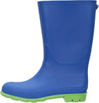 Mountain Warehouse Plain Kids Wellies - Waterproof, Soft Jersey Lined Wellington Boots with Gripped Sole for Boys & Girls - for Spring Summer, Rain, School, Outdoors - Kids shoes - British D'sire