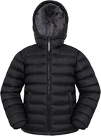 Mountain Warehouse Seasons Padded Kids Jacket - Water Resistant & Lightweight Insulated Rain Coat for Boys & Girls - Great for Spring Summer, School or Travelling - Boys Jacket - British D'sire