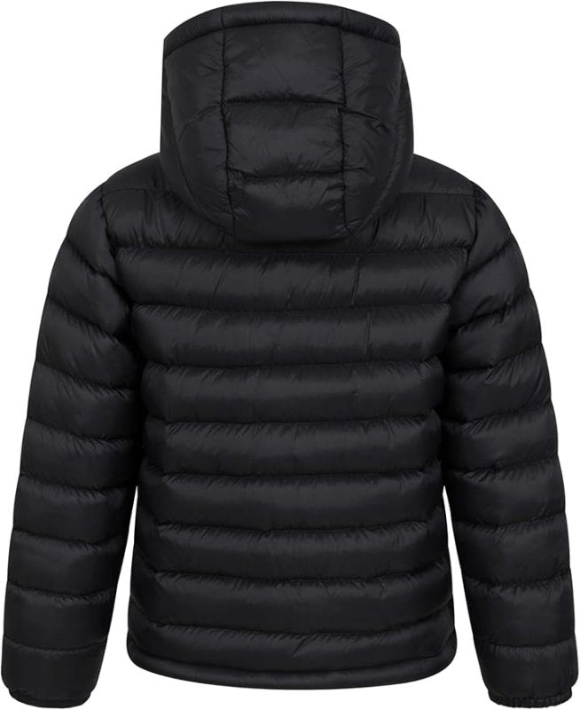 Mountain Warehouse Seasons Padded Kids Jacket - Water Resistant & Lightweight Insulated Rain Coat for Boys & Girls - Great for Spring Summer, School or Travelling - Boys Jacket - British D'sire
