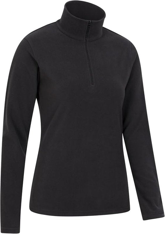 Mountain Warehouse Women's Camber Half Zip Striped Fleece - Lightweight, Warm & Cosy Top with Anti-Pill Secondary image