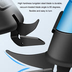 MOYI Electric Scissors Handheld Cloth Paper Box Cutting Tool, Specifications: Double Blade Plastic Box - British D'sire