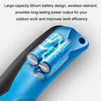 MOYI Electric Scissors Handheld Cloth Paper Box Cutting Tool, Specifications: Double Blade Plastic Box - British D'sire