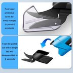 MOYI Electric Scissors Handheld Cloth Paper Box Cutting Tool, Specifications: Double Blade Plastic Box - British D'sire