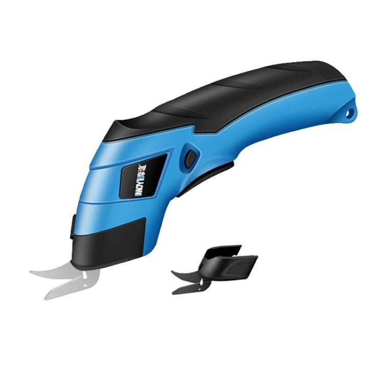 MOYI Electric Scissors Handheld Cloth Paper Box Cutting Tool, Specifications: Single Blade Plastic Box - British D'sire