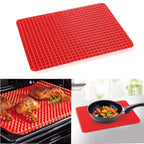 Multi - function Silicone Barbecue Pad / Food Pad(Red) - British D'sire