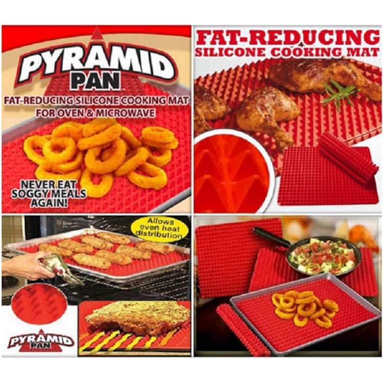 Multi - function Silicone Barbecue Pad / Food Pad(Red) - British D'sire