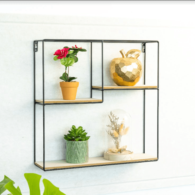 Multi - Section Square Wall Shelf - CHELF - Shelves - British D'sire