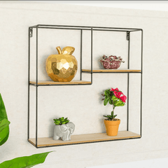 Multi - Section Square Wall Shelf - CHELF - Shelves - British D'sire