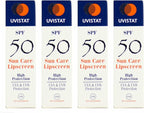 Multibuy 4x UVISTAT SPF 50 Sun Care Lipscreen - 5g - British D'sire