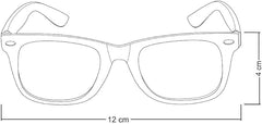 Mustavo Kids England Sunglasses Boys Girls Football Euros Glasses Fancy Dress Childrens Eyewear White With Flag On Lense - British D'sire
