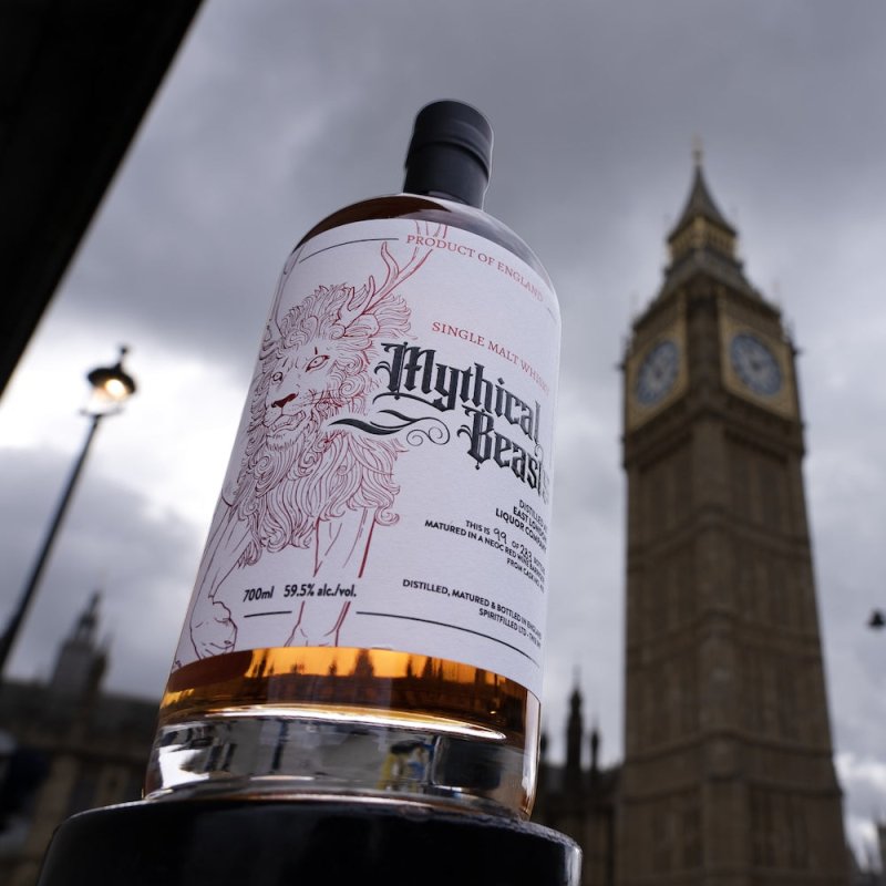 Mythical Beasts East London Liquor Company Cask 455 Whisky - Bottles - British D'sire
