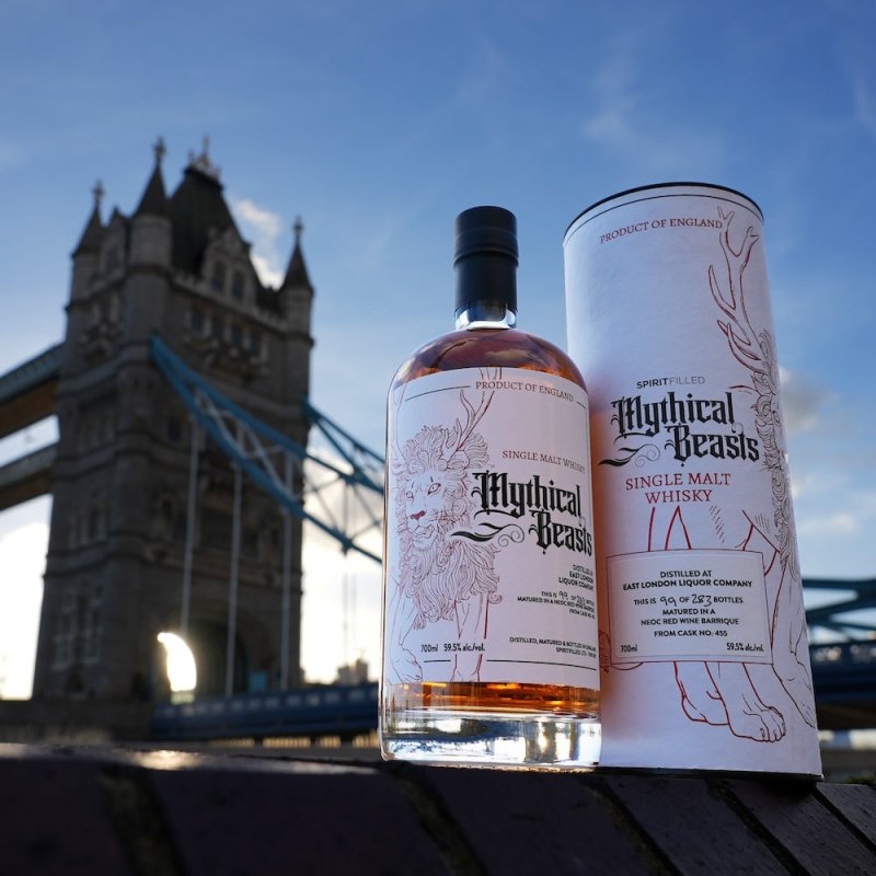 Mythical Beasts East London Liquor Company Cask 455 Whisky - Bottles - British D'sire