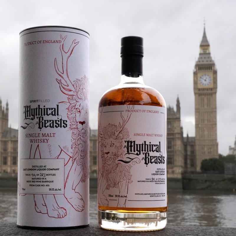 Mythical Beasts East London Liquor Company Cask 455 Whisky - Bottles - British D'sire
