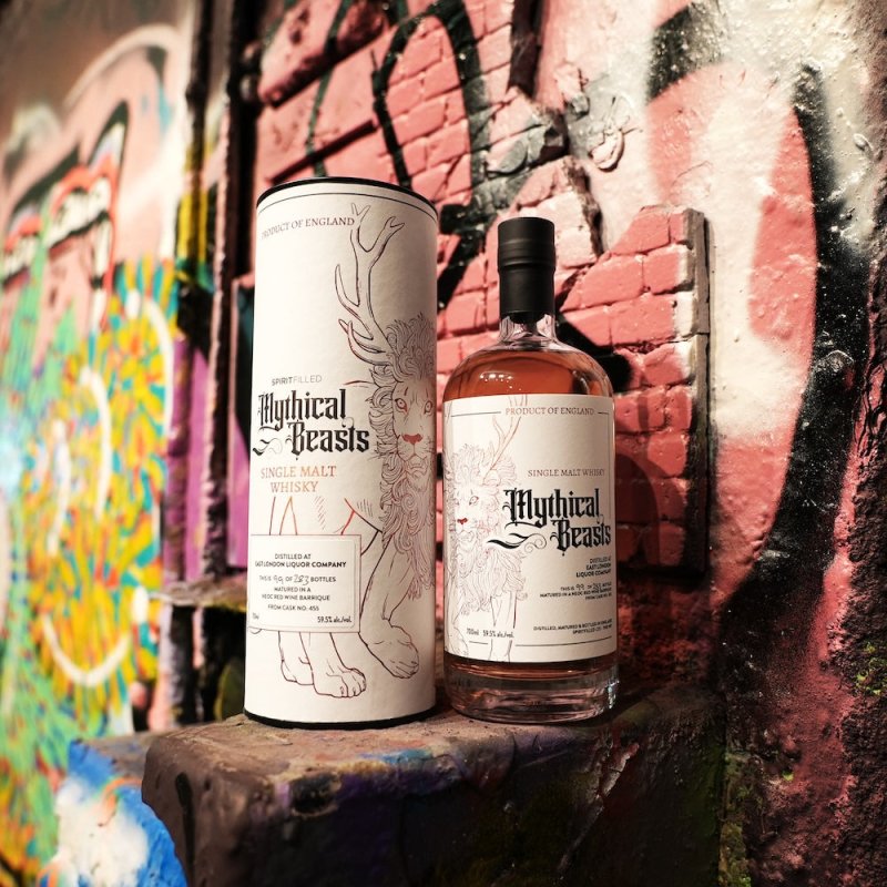 Mythical Beasts East London Liquor Company Cask 455 Whisky - Bottles - British D'sire