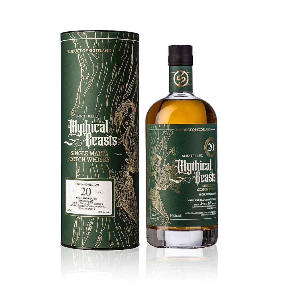 Mythical Beasts Highland Peated 20 Year Old Whisky