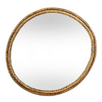 Nahla Medium Mirror With Dimpled Frame - Mirror - British D'sire