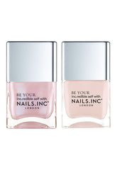 Nails Inc. All About The Aesthetic Nail Polish Duo - Nail Polish Set - British D'sire