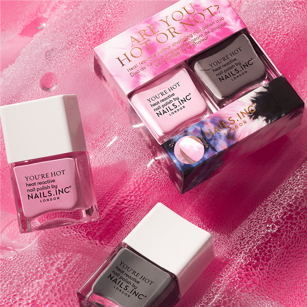 Nails Inc. Are You Hot or Not? Colour Changing Nail Polish Duo Secondary image