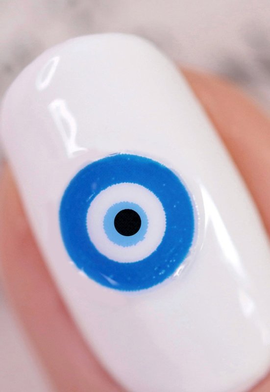Nails Inc. Made In Mykonos Nail Polish and Stickers Set - Nail Polishes - British D'sire