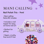 Nails Inc. Mani Calling Nail Polish Set - Nail Polishes - British D'sire