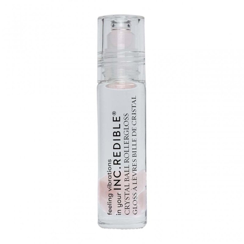 Nails Inc. Redible Find Love Rose Quartz Crystal Rollerball Lip Gloss - Lip Gloss - British D'sire
