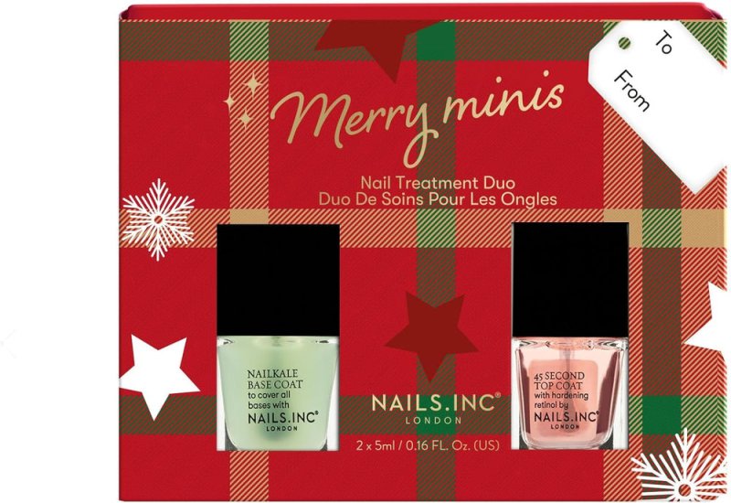 Nails.INC Merry Minis Treatment Duo - Nail Polish - British D'sire Main image