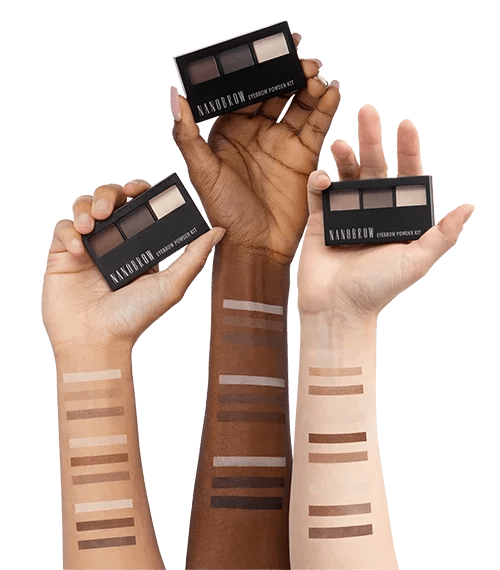 Nanobrow Eyebrow Powder Kit - Dark Secondary image
