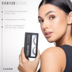 Nanolash DIY Eyelash Extensions 36 pcs - cluster lashes DIY, cluster false eyelashes for lash extensions at home, individual cluster lashes (CHARM) - Eyelash Extensions - British D'sire