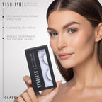 Nanolash DIY Eyelash Extensions 36 pcs - cluster lashes DIY, cluster false eyelashes for lash extensions at home, individual cluster lashes (CLASSY) - Eyelash Extensions - British D'sire