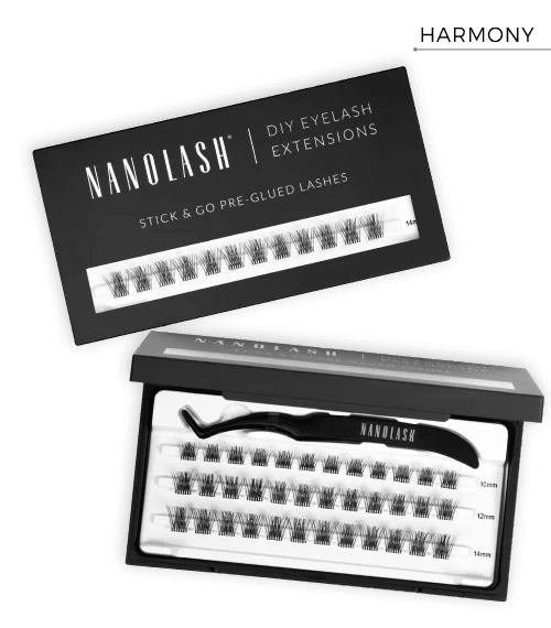 Nanolash Stick & Go Pre-glued Lashes Harmony - False Eyelashes - British D'sire