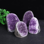 Natural Amethyst Cluster Wholesale rough amethyst geode cluster specimen for feng shui decoration - Crystal Image - British D'sire