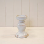 Natural Ceramic Candle Holder Medium - Candle Holder - British D'sire