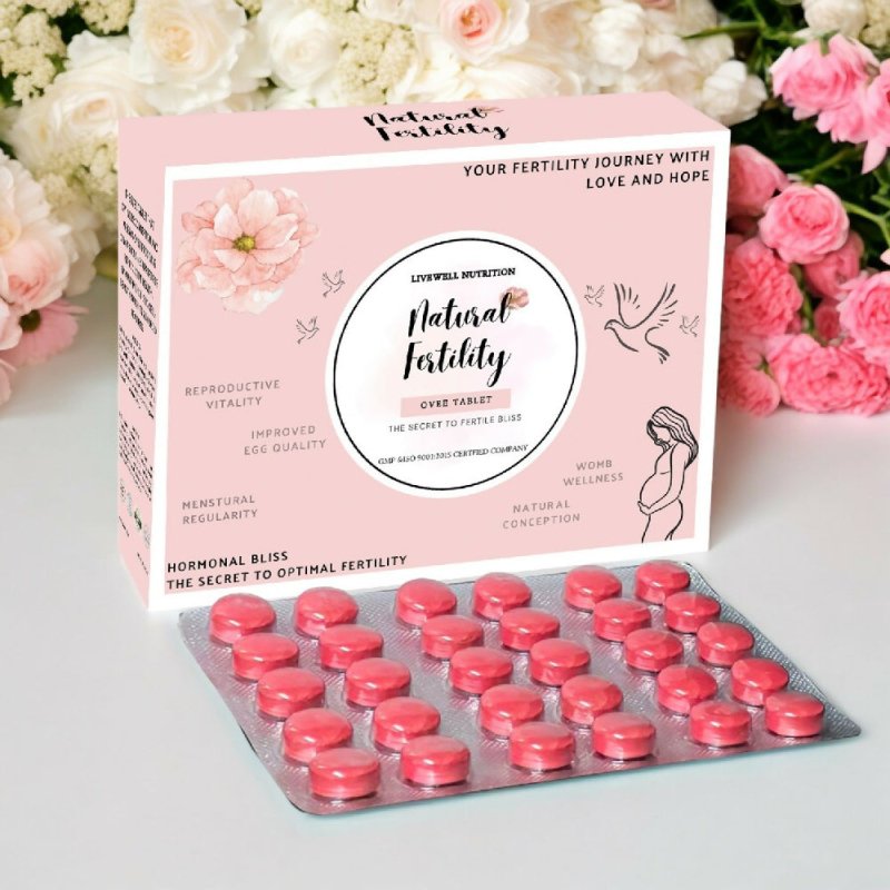 Natural Fertility Supplement Duo Pack Combination of Ovee 150 Tablet & 200mg 30 Softgels Advance Ubiquinol Secondary image