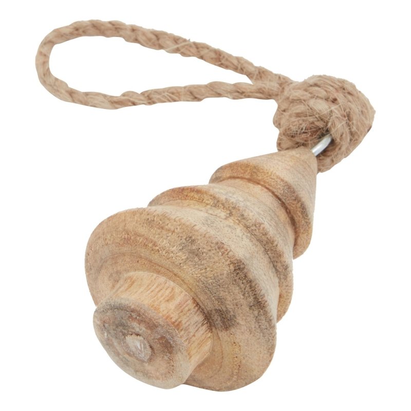 Natural Hand Turned Wooden Tree Bauble - Christmas Decor - British D'sire