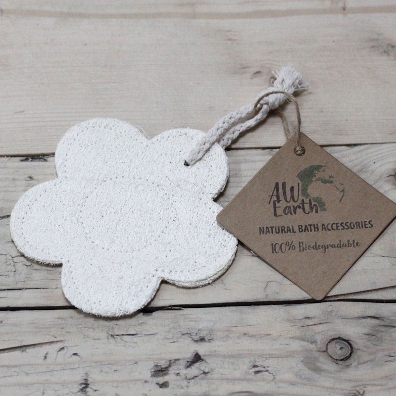 Natural Loofah Body Scrubs - Flower - Sponges Loofahs - British D'sire