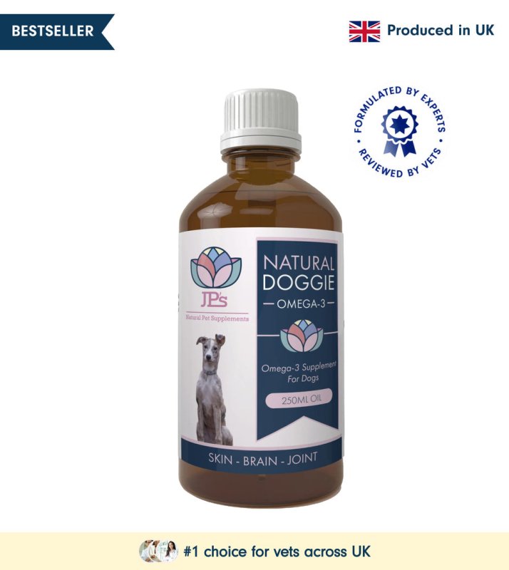 Natural Omega - 3 Oil For Dogs - Care - British D'sire