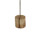 Natural Rustic Star On Wood Stand With Glass Votive - Christmas Decor - British D'sire