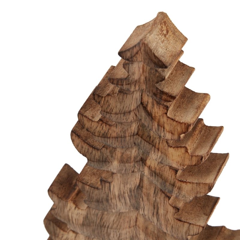 Natural Wooden Christmas Tree Home Decor Ornament Decoration - Christmas Decor - British D'sire