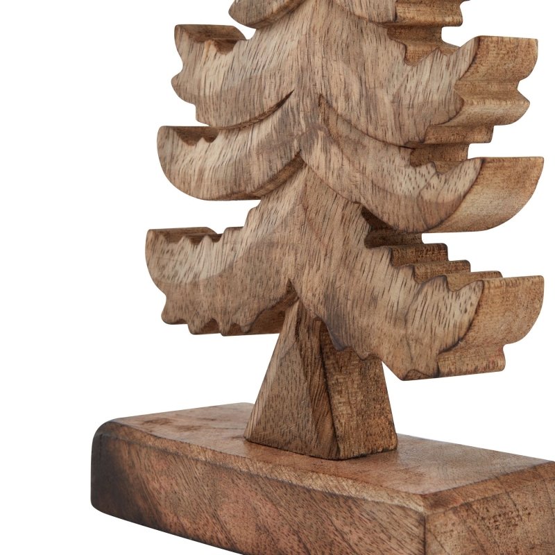 Natural Wooden Christmas Tree Home Decor Ornament Decoration - Christmas Decor - British D'sire