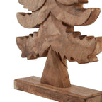 Natural Wooden Large Christmas Tree - Christmas Decor - British D'sire