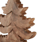 Natural Wooden Large Christmas Tree - Christmas Decor - British D'sire