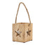 Natural Wooden Small Star Tealight Candle Holder - Candle Holders - British D'sire