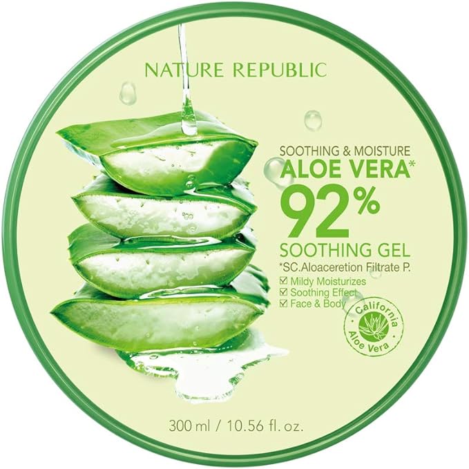 Nature Republic Soothing & Moisture Aloe Vera 92% Soothing Gel 300ml - British D'sire Main image